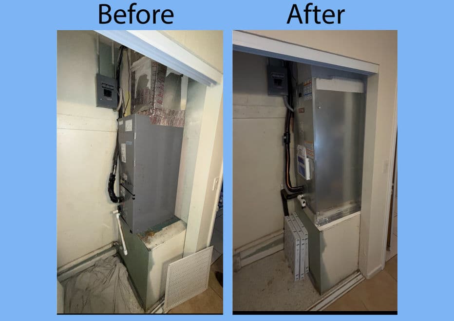 Trane Air Handler Installation — Lehigh Acres — Big Air Heat and A/C