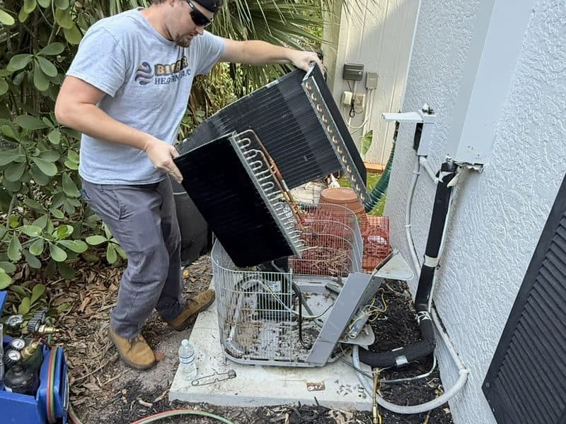 Condenser Service & Repair — Lee County — Big Air Heat and A/C